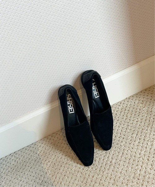 SHISEI/シーセイ】スェードスリムローファー（ローファー）｜EDIT. FOR