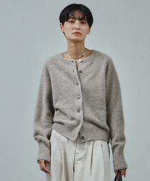 SALON adam et rope' | フォックスカシミヤ混 前後2WAYカーディガン / セットアップ対応(カーディガン/ボレロ)