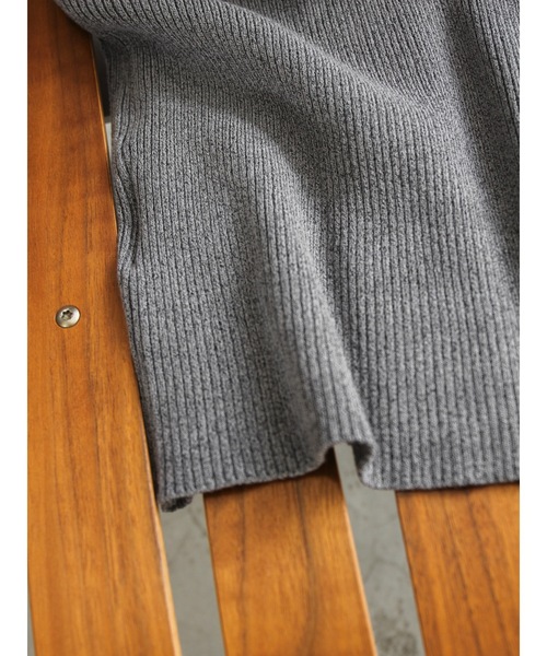 Katrin TOKYO（カトリーントーキョー）の「cup-in summer knit frill tops（その他トップス・レディース・ヘザーグレー/グリーン系/オレンジ・XS/FREE）」の8枚目の写真