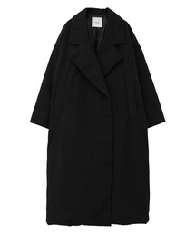 CLANE 黒 チェスターコート ロング丈 CLANE - ダブルウールロングコート - DOUBLE WOOL LONG COAT