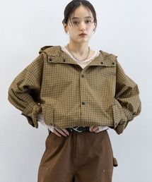 RAGEBLUE | ドロストチェックシャツパーカー(シャツ/ブラウス)