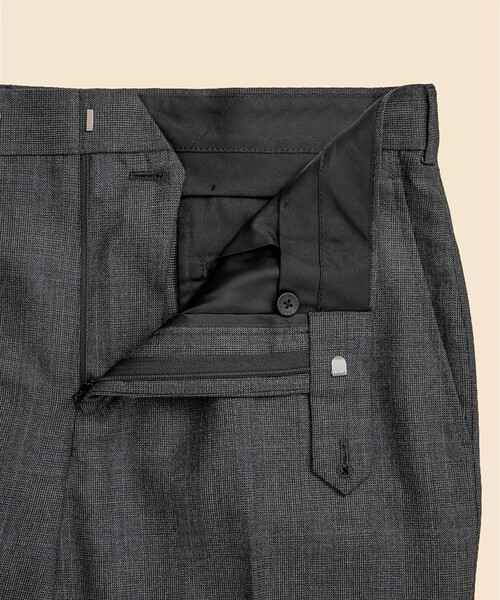 BROOKS BROTHERS(ブルックスブラザーズ)の「ウール オーバーブルペイン グレンチェック シングル2釦スーツ Classic(セットアップ・メンズ・グレー・39SHT/40SHT/42SHT/38SHT)」の8枚目の写真