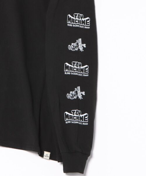 TOY MACHINE(トイ マシーン)の「TOY MACHINE/トイマシーン 長袖 Tシャツ ロンT バックプリント 袖プリント ロゴ オーバーサイズ LIVING FIST LONG TEE MTMFFLT1(Tシャツ/カットソー・メンズ・ホワイト/ブラック/オレンジ・XL/L/M)」の5枚目の写真