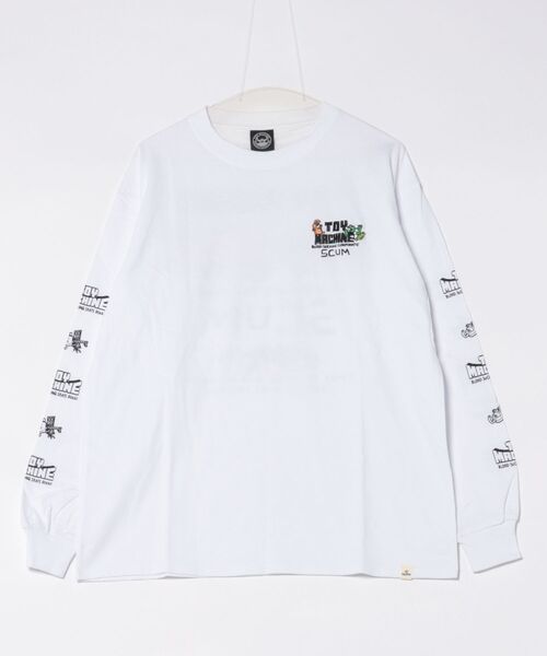 TOY DOLLS 長袖Tシャツ ホワイト TOY DOLLS 長袖Tシャツ ホワイト