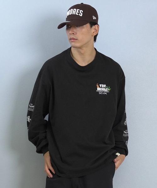 TOY MACHINE(トイ マシーン)の「TOY MACHINE/トイマシーン 長袖 Tシャツ ロンT バックプリント 袖プリント ロゴ オーバーサイズ LIVING FIST LONG TEE MTMFFLT1(Tシャツ/カットソー・メンズ・ホワイト/ブラック/オレンジ・XL/L/M)」の14枚目の写真