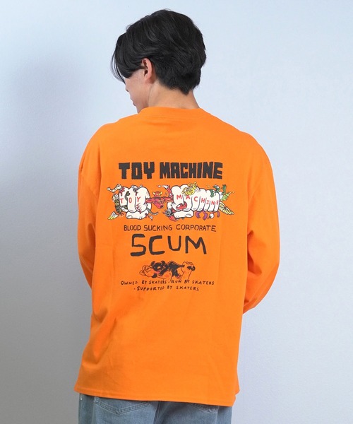 TOY MACHINE(トイ マシーン)の「TOY MACHINE/トイマシーン 長袖 Tシャツ ロンT バックプリント 袖プリント ロゴ オーバーサイズ LIVING FIST LONG TEE MTMFFLT1(Tシャツ/カットソー・メンズ・ホワイト/ブラック/オレンジ・XL/L/M)」の20枚目の写真