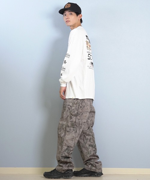 TOY MACHINE(トイ マシーン)の「TOY MACHINE/トイマシーン 長袖 Tシャツ ロンT バックプリント 袖プリント ロゴ オーバーサイズ LIVING FIST LONG TEE MTMFFLT1(Tシャツ/カットソー・メンズ・ホワイト/ブラック/オレンジ・XL/L/M)」の11枚目の写真