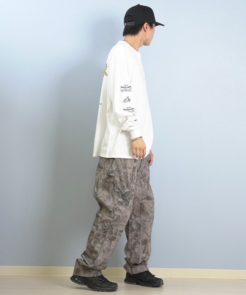 TOY MACHINE(トイ マシーン)の「TOY MACHINE/トイマシーン 長袖 Tシャツ ロンT バックプリント 袖プリント ロゴ オーバーサイズ LIVING FIST LONG TEE MTMFFLT1(Tシャツ/カットソー・メンズ・ホワイト/ブラック/オレンジ・XL/L/M)」の13枚目の写真
