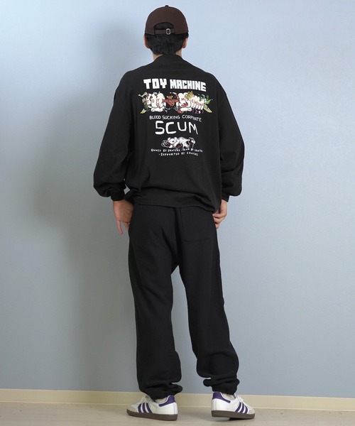 TOY MACHINE(トイ マシーン)の「TOY MACHINE/トイマシーン 長袖 Tシャツ ロンT バックプリント 袖プリント ロゴ オーバーサイズ LIVING FIST LONG TEE MTMFFLT1(Tシャツ/カットソー・メンズ・ホワイト/ブラック/オレンジ・XL/L/M)」の18枚目の写真
