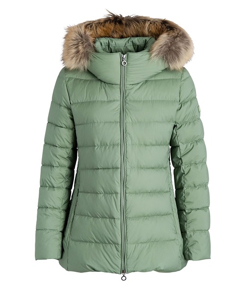 TATRAS（タトラス）の「TATRAS(タトラス) OLSAVA オルサバ（ダウンジャケット/コート・レディース・ネイビー/ピンク/アイボリー/ブラック/チャコールグレー/ブラウン/グリーン/ホワイト・3/2/1/5/4）」の7枚目の写真