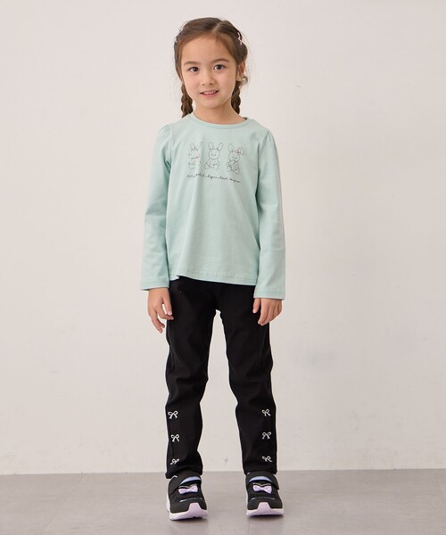 ANY（エニィ）の「7days ガーリーパンツ（その他パンツ・キッズ・ライラック系/ベージュ系/ネイビー系7/ブラック系・110/100/130/120）」の9枚目の写真