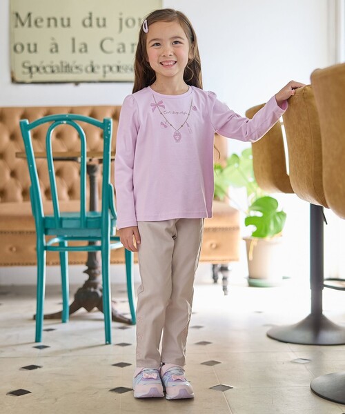 ANY（エニィ）の「7days ガーリーパンツ（その他パンツ・キッズ・ライラック系/ベージュ系/ネイビー系7/ブラック系・110/100/130/120）」の13枚目の写真