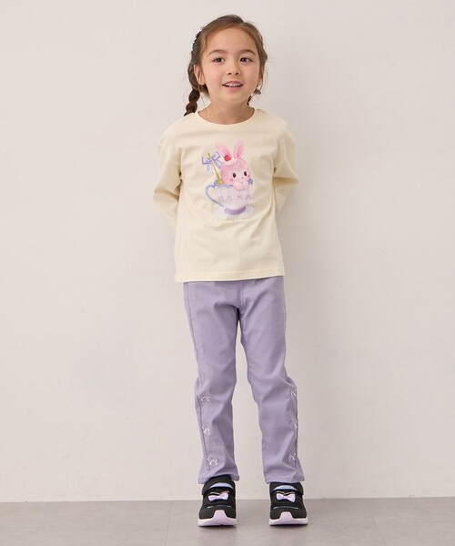 ANY（エニィ）の「7days ガーリーパンツ（その他パンツ・キッズ・ライラック系/ベージュ系/ネイビー系7/ブラック系・110/100/130/120）」の21枚目の写真