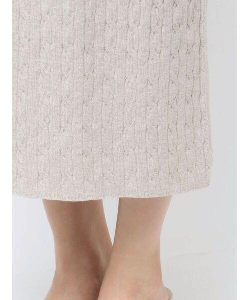 セール】【POLO BCSコラボ】カラーネックメランジケーブルニット