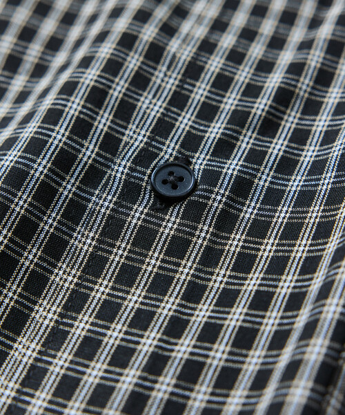 FREAK'S STORE（フリークスストア）の「限定展開 Relax Fit リラックスフィット クラシックパターン レギュラーカラーシャツ / チェック柄 / ストライプ柄（シャツ/ブラウス・メンズ・ブラウン系その他/ブラック/ブルー/チャコールグレー/ネイビー/ベージュ/グリーン/ブラウン/ホワイト/ブルー系その他・LARGE/MEDIUM/SMALL）」の19枚目の写真