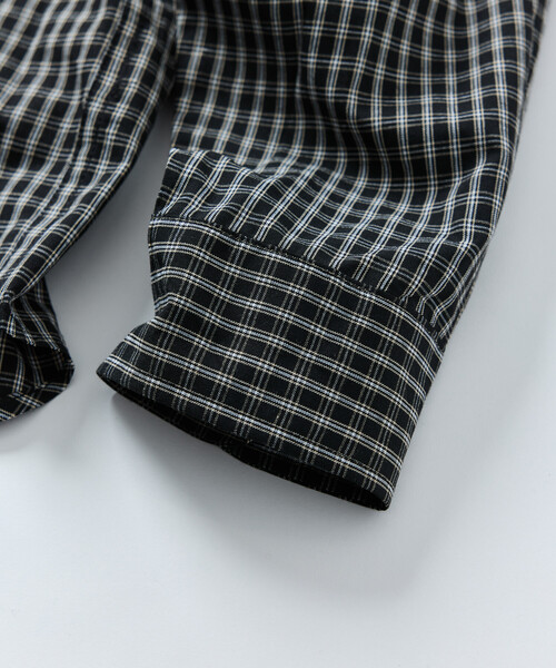 FREAK'S STORE（フリークスストア）の「限定展開 Relax Fit リラックスフィット クラシックパターン レギュラーカラーシャツ / チェック柄 / ストライプ柄（シャツ/ブラウス・メンズ・ブラウン系その他/ブラック/ブルー/チャコールグレー/ネイビー/ベージュ/グリーン/ブラウン/ホワイト/ブルー系その他・LARGE/MEDIUM/SMALL）」の20枚目の写真