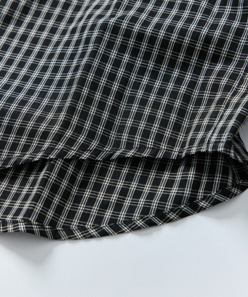 FREAK'S STORE（フリークスストア）の「限定展開 Relax Fit リラックスフィット クラシックパターン レギュラーカラーシャツ / チェック柄 / ストライプ柄（シャツ/ブラウス・メンズ・ブラウン系その他/ブラック/ブルー/チャコールグレー/ネイビー/ベージュ/グリーン/ブラウン/ホワイト/ブルー系その他・LARGE/MEDIUM/SMALL）」の11枚目の写真