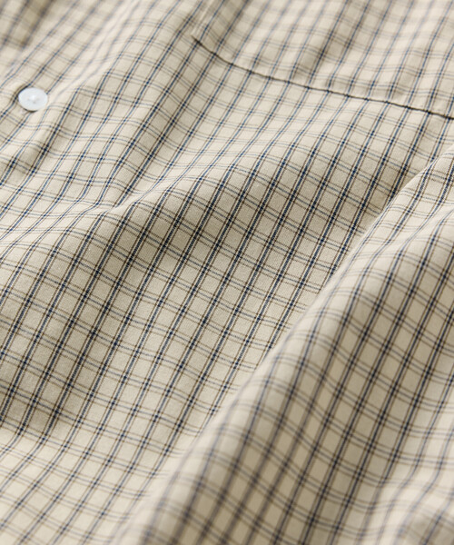 FREAK'S STORE（フリークスストア）の「限定展開 Relax Fit リラックスフィット クラシックパターン レギュラーカラーシャツ / チェック柄 / ストライプ柄（シャツ/ブラウス・メンズ・ブラウン系その他/ブラック/ブルー/チャコールグレー/ネイビー/ベージュ/グリーン/ブラウン/ホワイト/ブルー系その他・LARGE/MEDIUM/SMALL）」の15枚目の写真