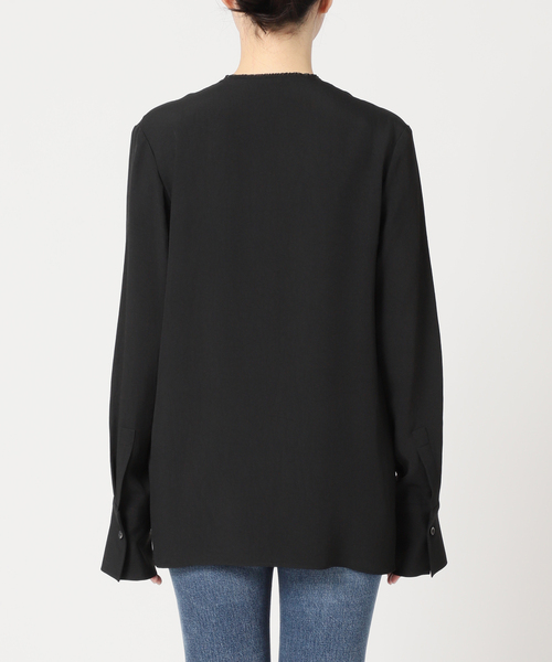 追加》R'IAM ノーカラーシャツ（シャツ/ブラウス）｜Plage