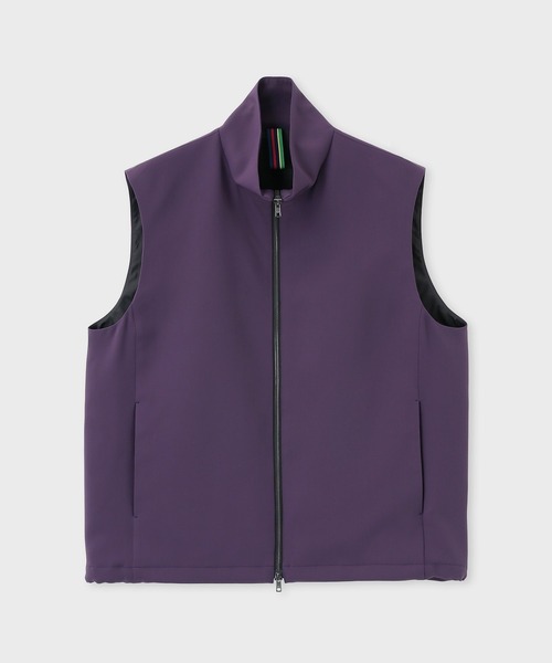 Paul Smithリバーシブルダウンベスト黒タイダイ柄紫L新品同様 Paul Smithリバーシブルダウンベスト黒タイダイ柄、紫L新品未使用