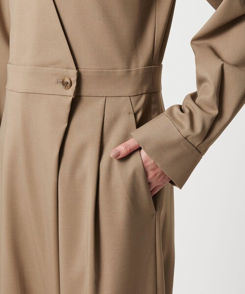 UNITED ARROWS MARW オールインワン MARW UNITED ARROWS＞Vネック ラップ オールインワン