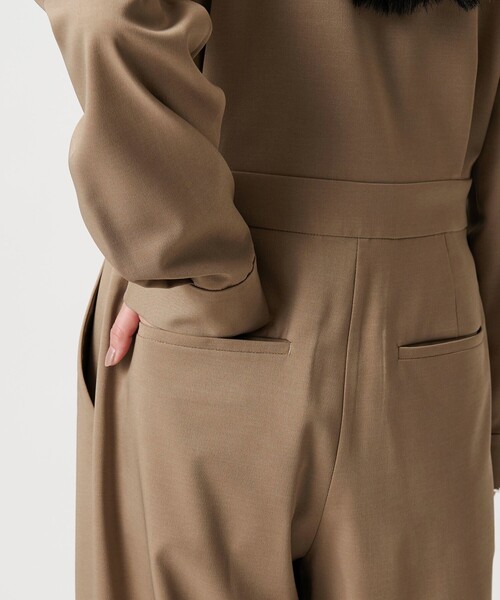 MARW UNITED ARROWS＞Vネック ラップ オールインワン（つなぎ