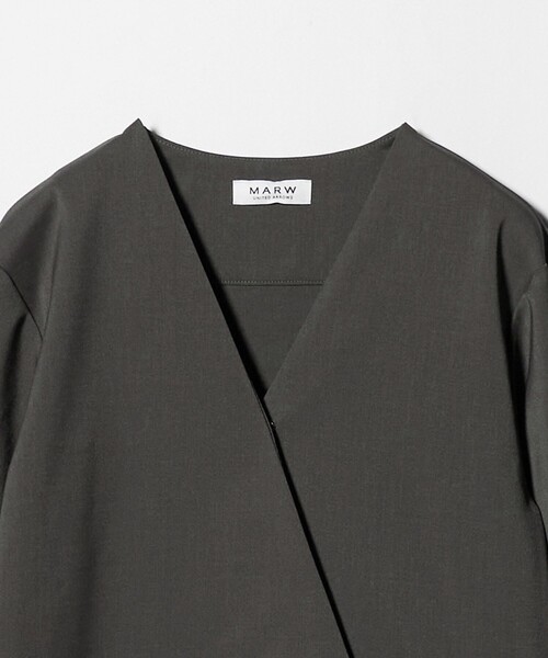 セール】＜MARW UNITED ARROWS＞Vネック ラップ オールインワン