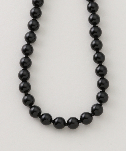 OCUCCI/オクチ 別注STONE 8mm 43cm CHOKER ONYX（ネックレス