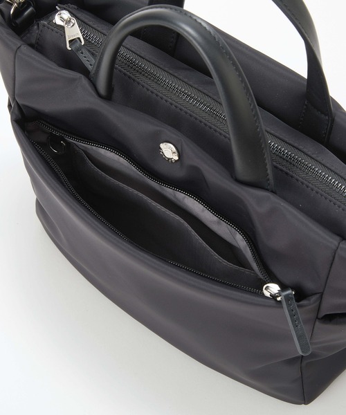 Breath TOPKAPI（ブレストプカピ）の「【Breath TOPKAPI】ナイロン 多機能 2way トートバッグ / 撥水（トートバッグ・レディース・ブラック/キャメル・FREE）」の16枚目の写真