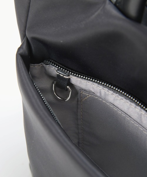 Breath TOPKAPI（ブレストプカピ）の「【Breath TOPKAPI】ナイロン 多機能 2way トートバッグ / 撥水（トートバッグ・レディース・ブラック/キャメル・FREE）」の17枚目の写真