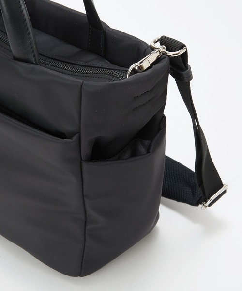 Breath TOPKAPI（ブレストプカピ）の「【Breath TOPKAPI】ナイロン 多機能 2way トートバッグ / 撥水（トートバッグ・レディース・ブラック/キャメル・FREE）」の18枚目の写真