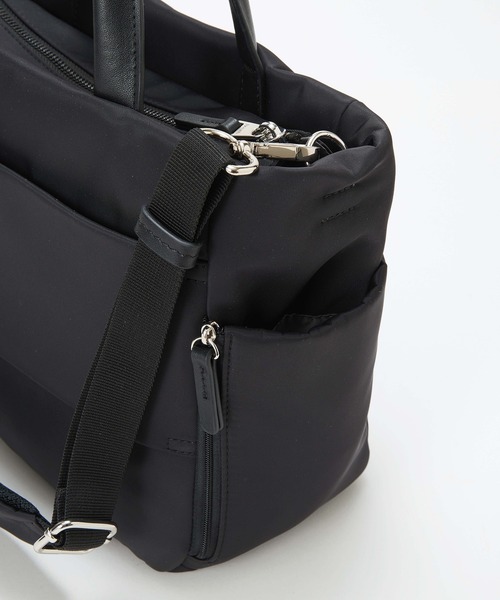 Breath TOPKAPI（ブレストプカピ）の「【Breath TOPKAPI】ナイロン 多機能 2way トートバッグ / 撥水（トートバッグ・レディース・ブラック/キャメル・FREE）」の19枚目の写真