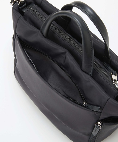 Breath TOPKAPI（ブレストプカピ）の「【Breath TOPKAPI】ナイロン 多機能 2way トートバッグ / 撥水（トートバッグ・レディース・ブラック/キャメル・FREE）」の21枚目の写真