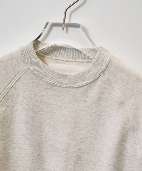 TODAYFUL(トゥデイフル)の「【TODAYFUL/トゥデイフル】Halfsleeve Sweat Pullover/ハーフスリーブスウェットプルオーバー(スウェット・レディース・チャコールグレー/オートミール・FREE)」の7枚目の写真