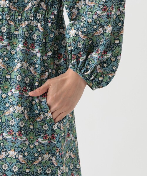 【新品】アフタヌーンティー　リバティプリント　ワンピース Afternoon Tea LIVING｜シャツワンピース/リバティプリント | Rakuten