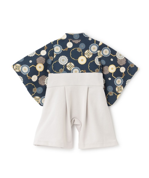 petit main（プティマイン）の「BOYS袴カバーオール（ロンパース・キッズ・ベージュ/ネイビー・70cm/80ｃｍ/60cm）」の10枚目の写真