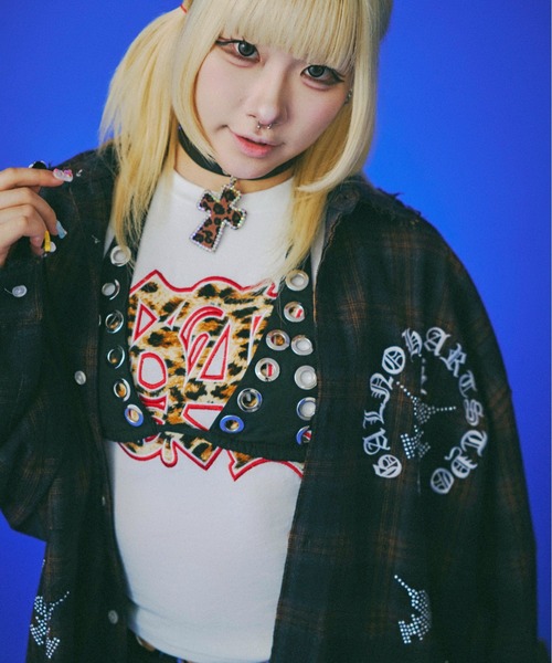 GALFY-ピカピカ注射器ボロシャツ