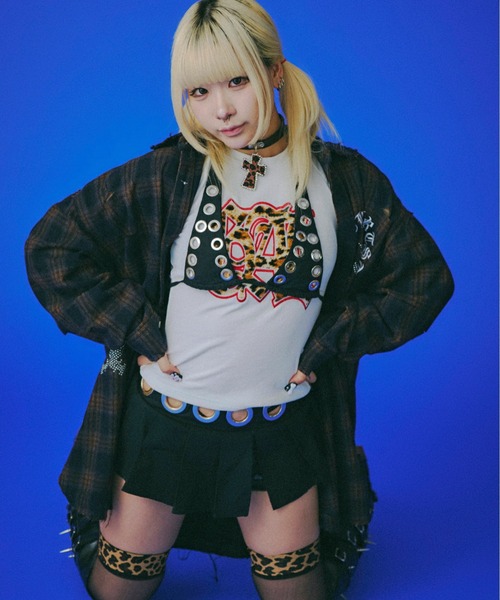 GALFY(ガルフィー)の「GALFY-ピカピカ注射器ボロシャツ(シャツ/ブラウス・メンズ・ブラック/ブラウン・XL/L)」の10枚目の写真