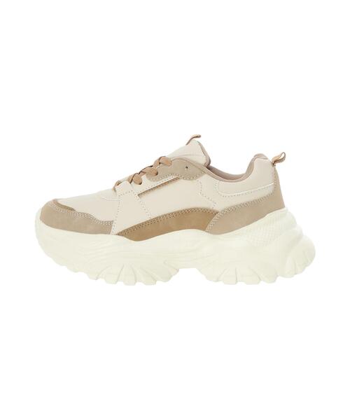 Samansa Mos2(サマンサ モスモス)の「ボリュームソールスニーカー(スニーカー・レディース・ブラック/ベージュ・XL/S/M/L)」の8枚目の写真