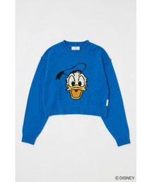 Disney SERIES CREATED by MUS | MD FACE KNIT ウィメンズトップス(ニット/セーター)