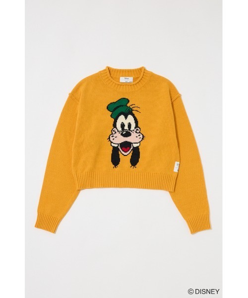 Disney SERIES CREATED by MUS（ディズニーシリーズクリエイテッドバイエムユーエス）の「MD FACE KNIT ウィメンズトップス（ニット/セーター・レディース・ピンク/イエロー/ブルー/ホワイト・FREE）」の22枚目の写真