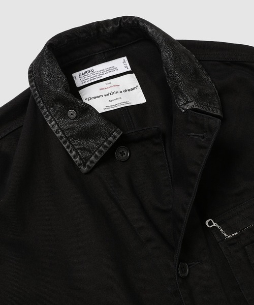 DAIRIKU（ダイリク）の「"Cooper" Vintage Washed Hunting Jacket（その他アウター・メンズ・ベージュ/ブラック・L/M）」の8枚目の写真