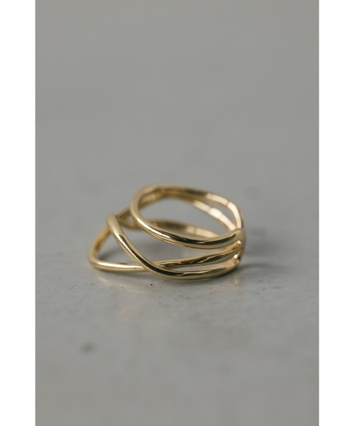 STYLEMIXER（スタイルミキサー）の「ラインアートリング（リング・レディース・シルバー/ゴールド・FREE）」の7枚目の写真