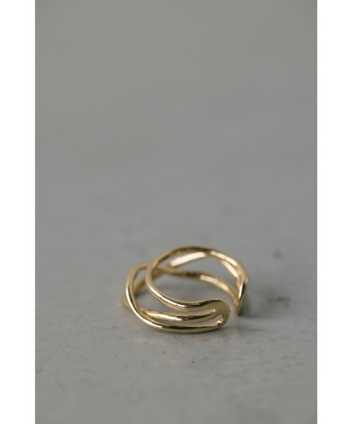 STYLEMIXER（スタイルミキサー）の「ラインアートリング（リング・レディース・シルバー/ゴールド・FREE）」の6枚目の写真