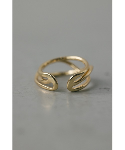 STYLEMIXER（スタイルミキサー）の「ラインアートリング（リング・レディース・シルバー/ゴールド・FREE）」の5枚目の写真