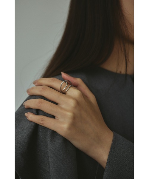 STYLEMIXER（スタイルミキサー）の「ラインアートリング（リング・レディース・シルバー/ゴールド・FREE）」の15枚目の写真