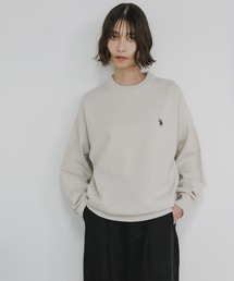U.S. POLO ASSN./ユーエスポロアッスン クルーニット ワンポイント