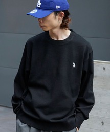 U.S. POLO ASSN./ユーエスポロアッスン クルーニット ワンポイント