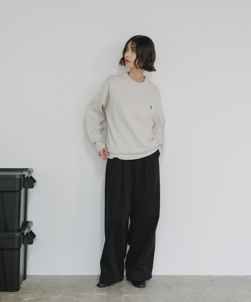 U.S. POLO ASSN.(ユーエスポロアッスン)の「U.S. POLO ASSN./ユーエスポロアッスン クルーニット ワンポイント(ニット/セーター・メンズ・ネイビー/オートミール/ブラック/グレー・L/M/S)」の11枚目の写真