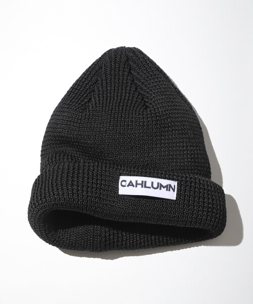 CAHLUMN（カウラム）の「CAHLUMN/カウラム Straw Yarn Roll Knit Cap/ストローヤーン ロールニットキャップ（ニットキャップ/ビーニー・メンズ・ブラック/オフホワイト/ネイビー・ONE SIZE）」の10枚目の写真